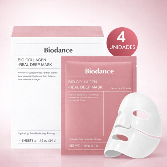 Mascarilla Coreana de Hidrogel Nocturno (4 Unidades) – Piel Más Firme y Luminosa