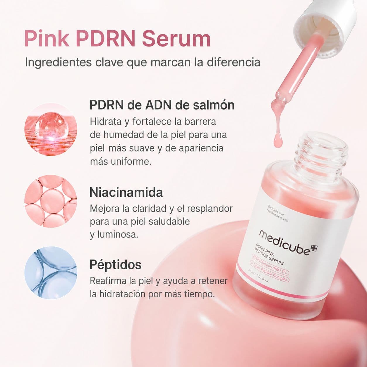 Sérum Coreano Regenerador — Péptidos + ADN de Salmón